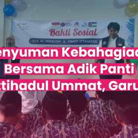 Senyuman Kebahagiaan Adik Panti Ittihadul Ummat, Garut