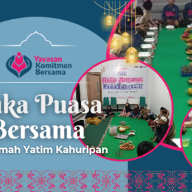 Buka Puasa Bersama di Rumah Yatim Kahuripan