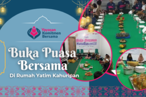 Buka Puasa Bersama di Rumah Yatim Kahuripan