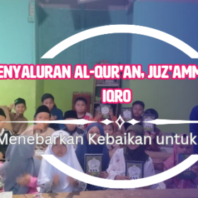 Penyaluran Al-Qur’ an, Juz’ Amma, dan Iqro