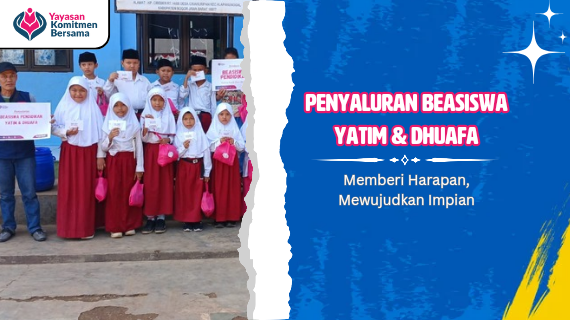 Laporan kegiatan penyaluran Beasiswa