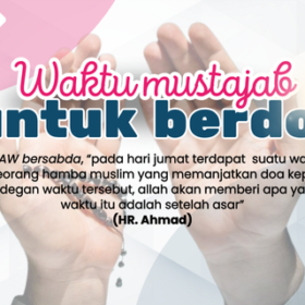 Waktu Mustajab Untuk Berdoa