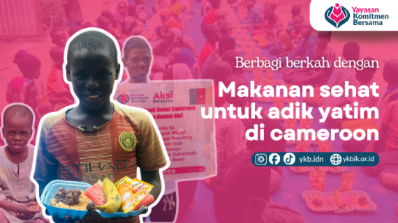 Berbagi Berkah Dengan Makan Sehat Untuk Anak Yatim Di Afrika