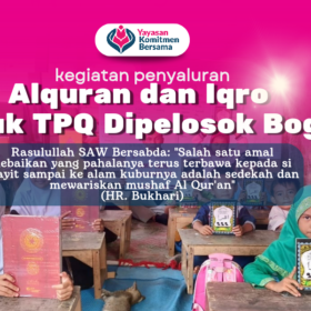 Penyaluran Alquran dan Iqro untuk TPQ Asyifa di Pelosok