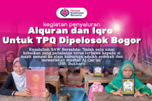 Penyaluran Alquran dan Iqro untuk TPQ Asyifa di Pelosok