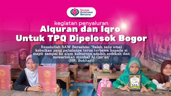 Penyaluran Alquran dan Iqro untuk TPQ Asyifa di Pelosok