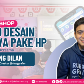 Workshop Jago Desain Canva Pakai HP Bareng Kang Dilan