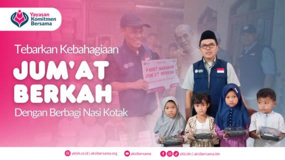 Tebarkan Kebahagiaan di Jumat Berkah dengan Nasi Kotak