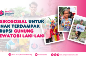 Aksi Psikososial untuk Anak-Anak Terdampak Erupsi Gunung Lewatobi Laki-laki