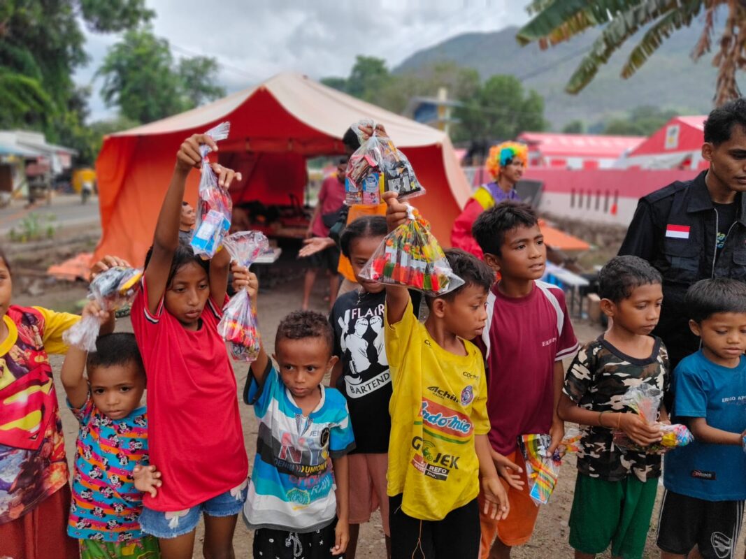 Psikososial untuk korban erupsi