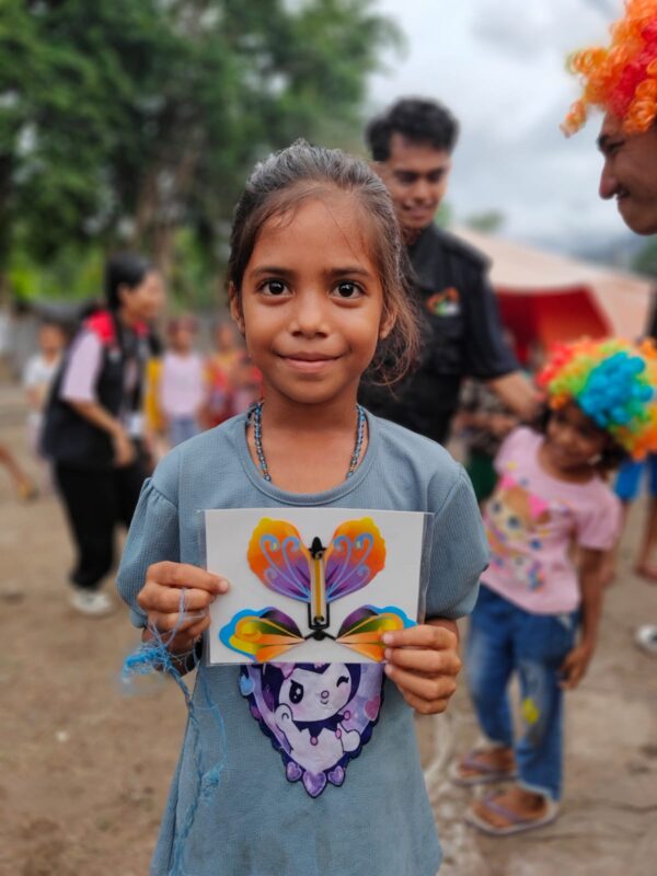 Psikososial anak korban erupsi