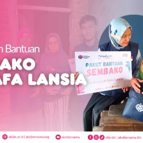 Berbagi Bantuan Sembako Dhuafa Lansia di Kp. Cibeber 2