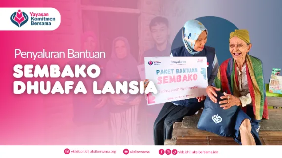 Berbagi Bantuan Sembako Dhuafa Lansia di Kp. Cibeber 2