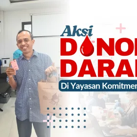 Kegiatan Donor Darah di Yayasan Komitmen Bersama