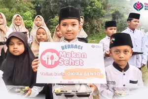 Berbagi Makan Sehat di TPQ Hidayatus Shibyan Klapanunggal, Bogor