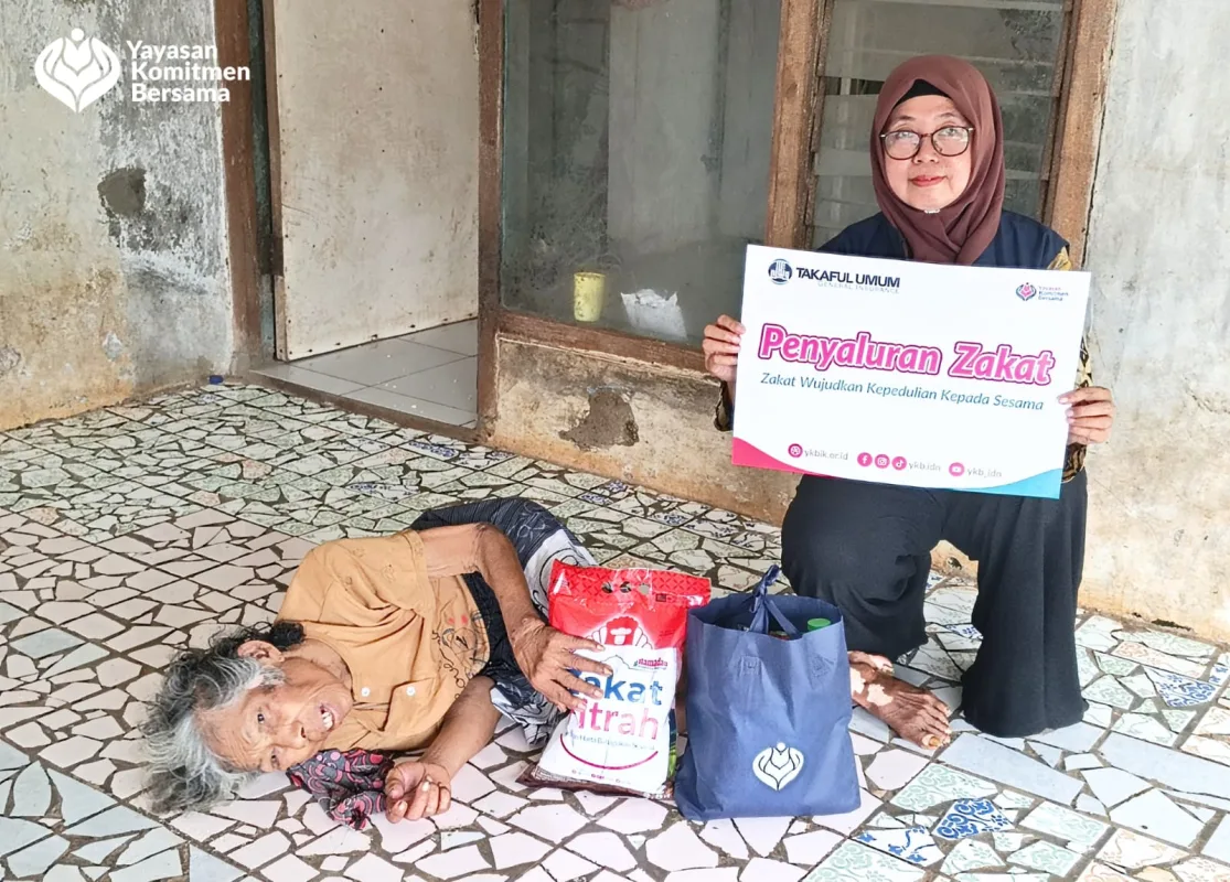 Penyaluran zakat fitrah 