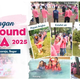 Outbound Ceria Bersama Anak Yatim di Telaga Cikeas