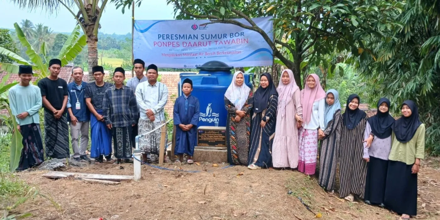 sumur bor ponpes Darul Tawwabin