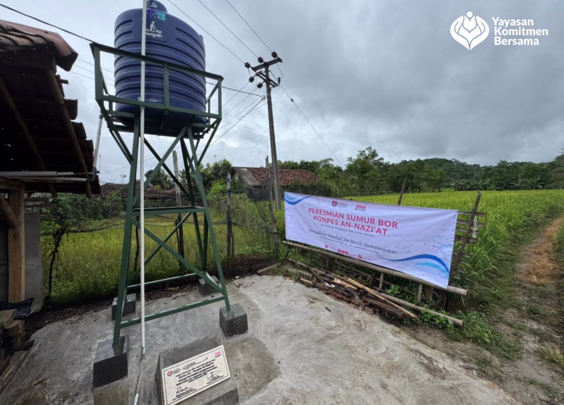 Sumur bor ponpes an naziat