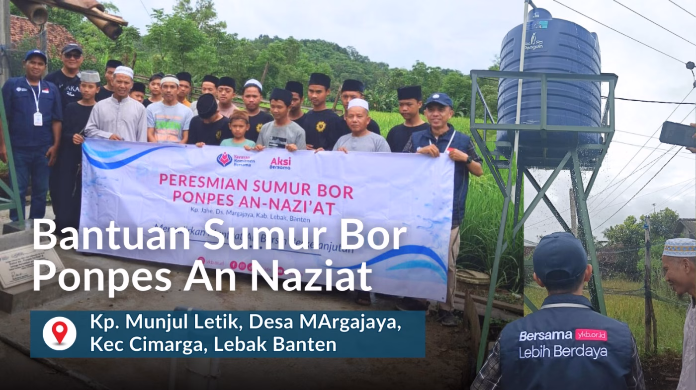 sumur bor ponpes An-Nazi’at