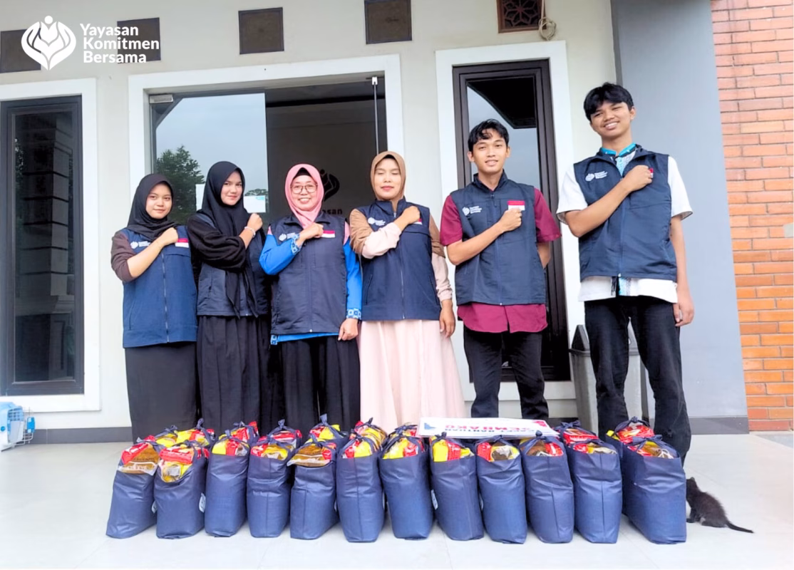 penyaluran sembako dhuafa lansia