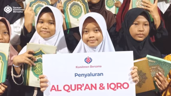 Komitmen Bersama Menyalurkan Alquran dan Iqro untuk TPA Baitul Ummah