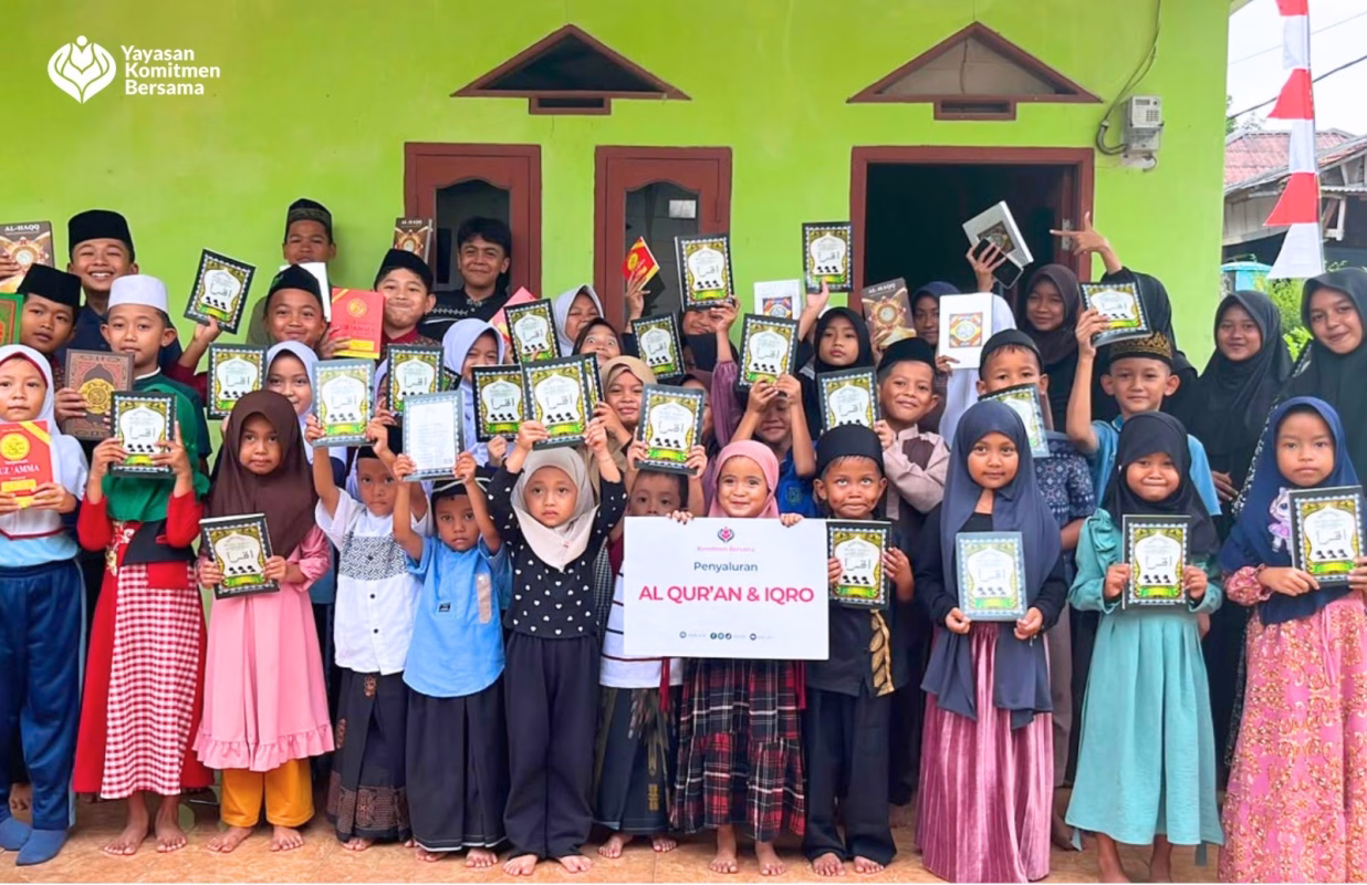 Penyaluran Al-Qur'an TPA Al Huda