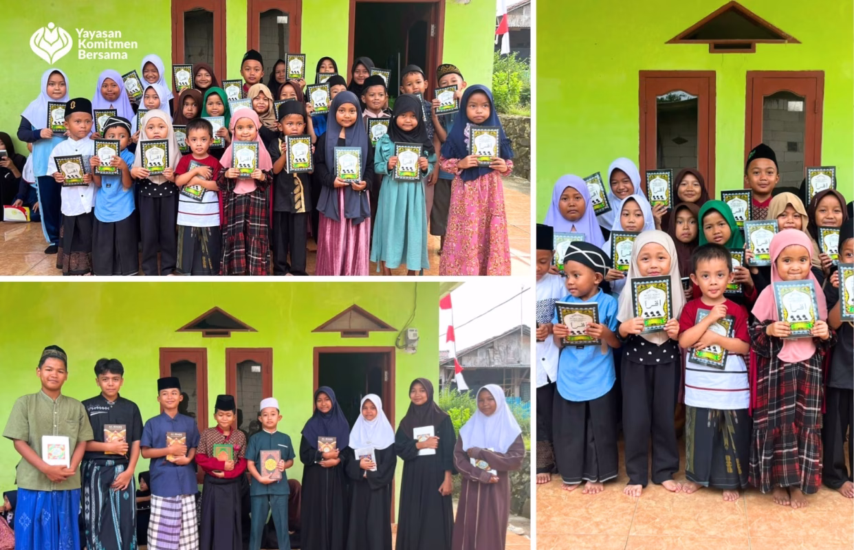 penyaluran alquran, iqro dan juz amma