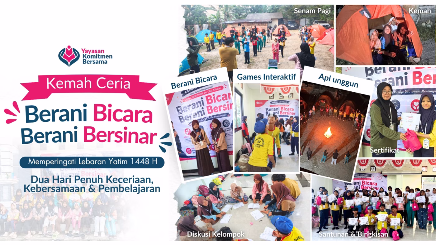 Kemah Ceria Lebaran Yatim 1448 H