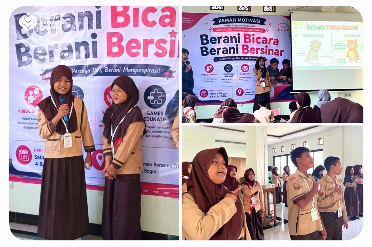 Berani bicara, berani bersinar