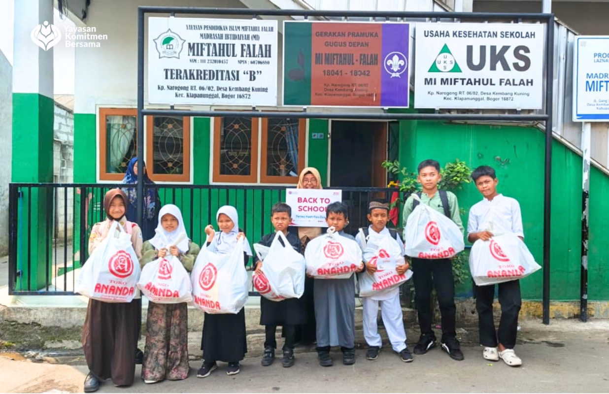 Back to School Anak Yatim 2026 mi miftahul fallah klapanunggal
