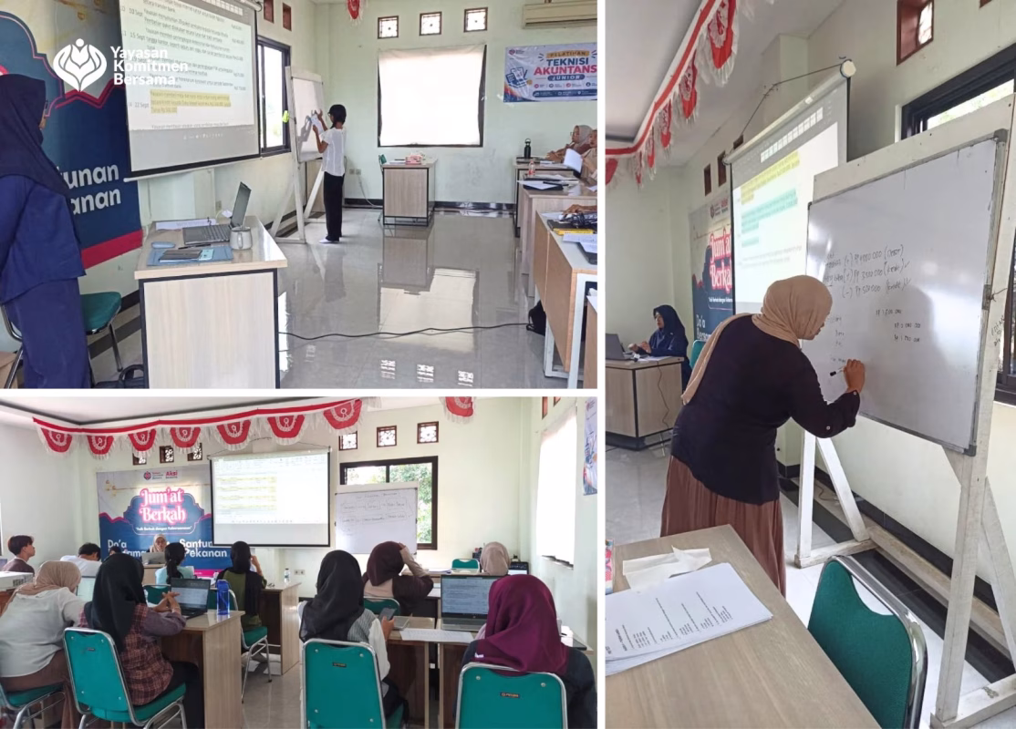 Kegiatan pembelajaran menjadi kesempatan bagi peserta untuk menambah pengetahuan dan mengembangkan keterampilan.